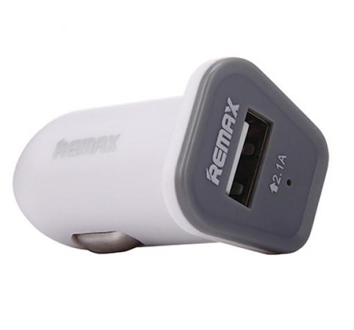 Универсално зарядно за кола Remax RCC101 5V / 1 x USB 2.1A Car Charger - бял — снимка 4