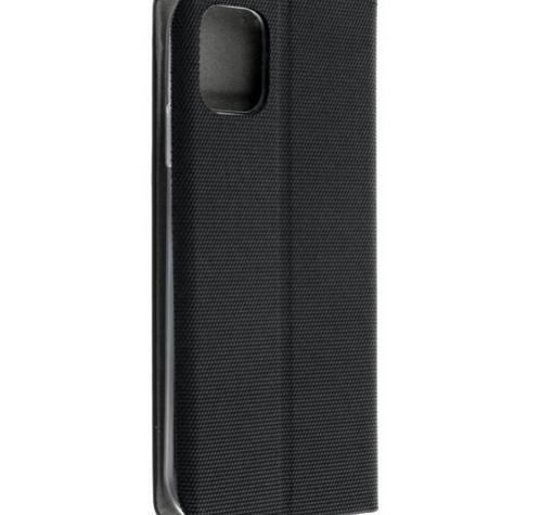 Кожен калъф Sensitive Book със стойка за Samsung Galaxy S20 Plus - черен — снимка 2