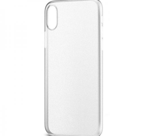 Луксозен гръб Baseus Wing Case за Apple iPhone X - прозрачен