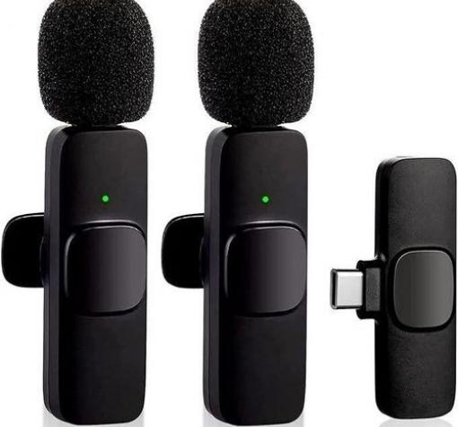Безжичен микрофон / Wireless Lavalier Microphone / Type - C