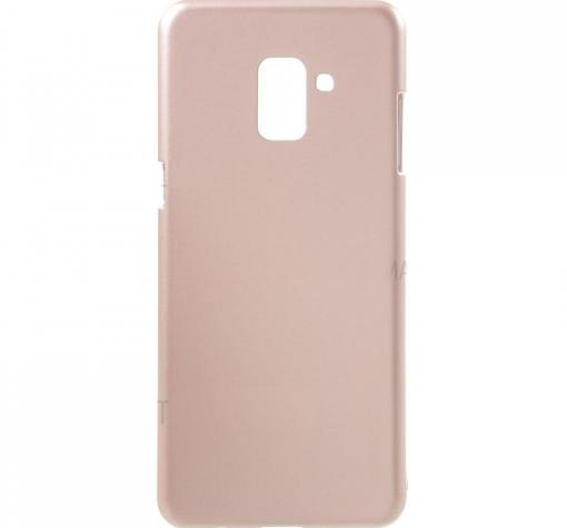 Силиконов калъф / гръб / TPU за Samsung Galaxy J6 Plus 2018 - Rose Gold / мат