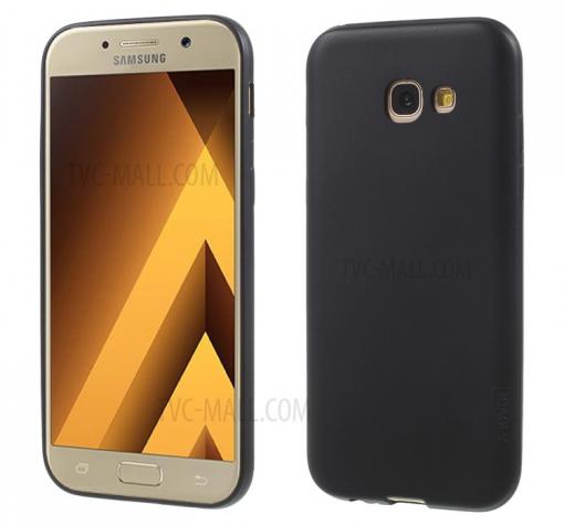 Силиконов калъф / гръб / TPU за Samsung Galaxy J4 Plus 2018 - черен / мат