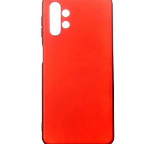 Силиконов калъф / гръб / TPU за Samsung Galaxy A32 5G - червен / мат