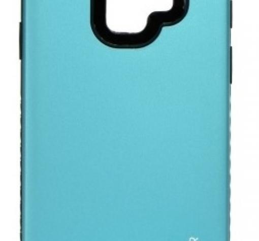 Луксозен силиконов калъф / гръб / TPU Roar Mil Grade Hybrid Case за Samsung Galaxy S9 Plus G965 - Тюркоаз
