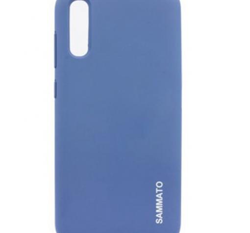 Луксозен силиконов калъф / гръб / Sammato Cover TPU Case за Samsung Galaxy A50 / A50S / A30S - син