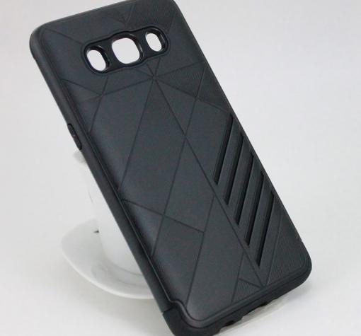 Твърд гръб Hybrid Case за Samsung Galaxy J5 2016 J510 - черен