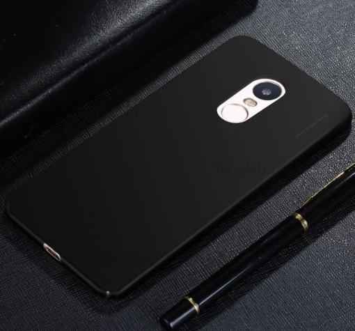 Оригинален твърд гръб X-level Knight Series за Xiaomi RedMi Note 4X - черен