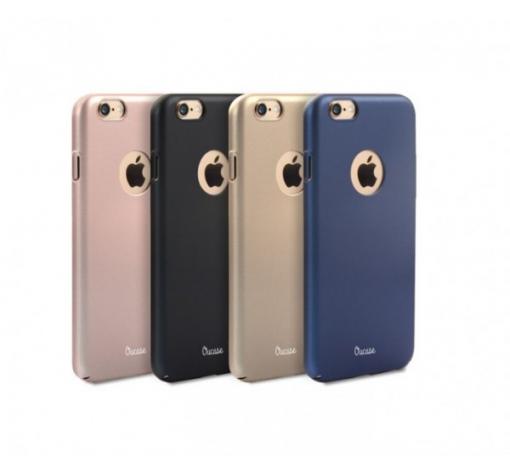 Луксозен твърд гръб OU за Apple iPhone 7 - розов