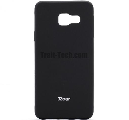 Луксозен силиконов калъф / гръб / TPU Roar All Day за Samsung Galaxy A3 2016 A310 - черен / мат