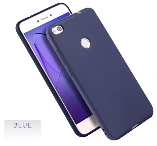 Силиконов калъф / гръб / TPU за Xiaomi RedMi Note 5A - тъмно син / мат