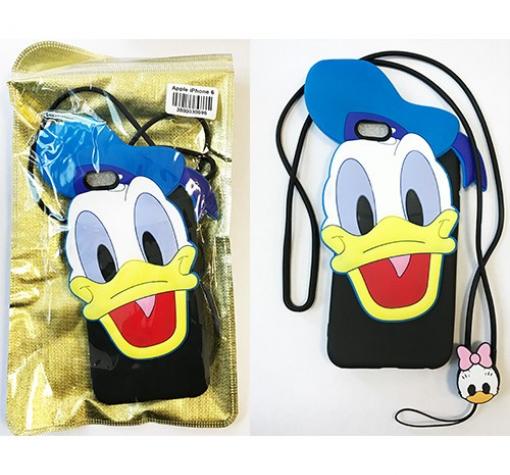 Силиконов калъф / гръб / TPU 3D за Apple iPhone 7 - Donald Duck