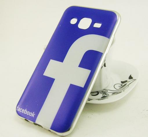 Луксозен ултра тънък силиконов калъф / гръб / TPU Ultra Thin за Samsung Galaxy J5 J500 - Facebook