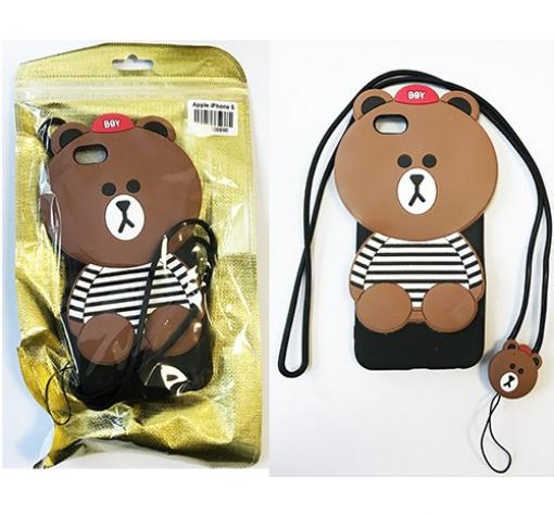 Силиконов калъф / гръб / TPU 3D за Samsung Galaxy J7 2016 J710 - Teddy Bear / мече