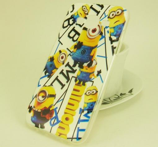 Силиконов калъф / гръб / TPU за Samsung Galaxy J5 J500- Миньони / Minions / цветен
