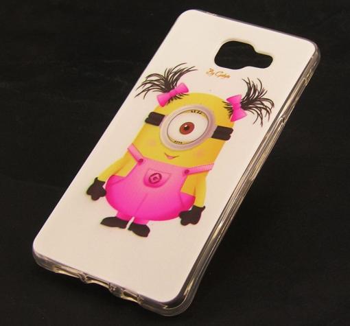 Силиконов калъф / гръб / TPU за Samsung Galaxy A5 2016 A510 - Girl Minion / момиче миньон