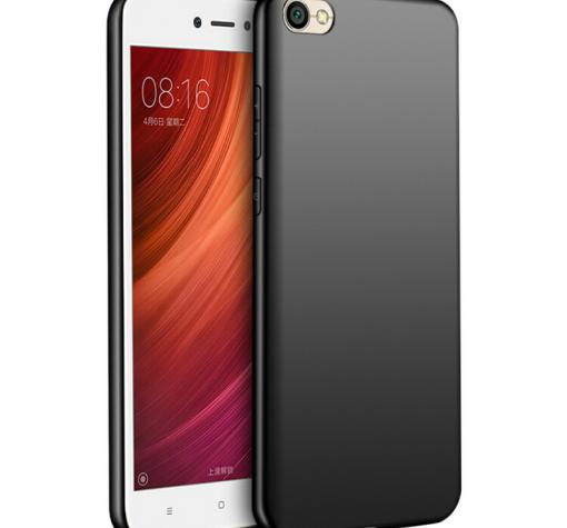 Силиконов калъф / гръб / TPU за Xiaomi RedMi Note 5A - черен / мат