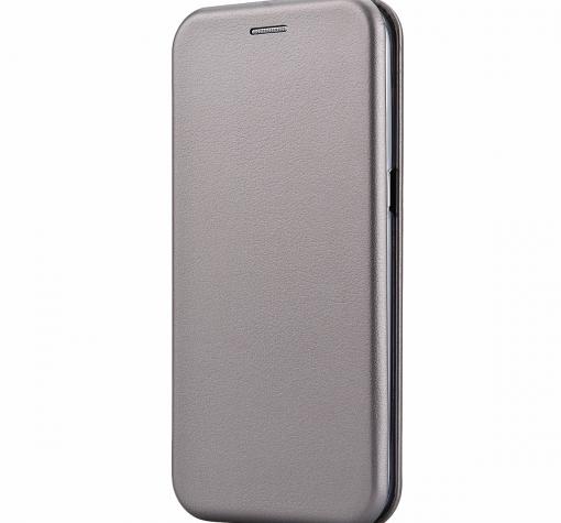 Луксозен кожен калъф Flip тефтер със стойка OPEN за Samsung Galaxy J5 2017 J530 - сребрист