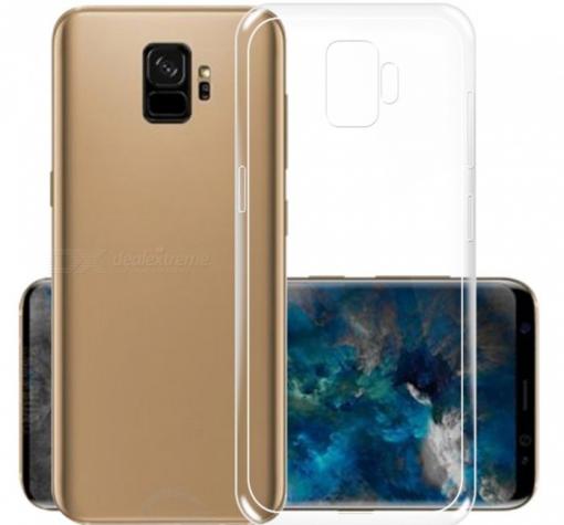 Луксозен силиконов калъф / гръб / TPU Oucase Ultra Slim Series за Samsung Galaxy S9 G960 - прозрачен