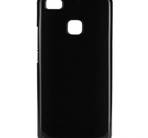 Силиконов калъф / гръб / TPU за Huawei P10 Lite - черен / гланц