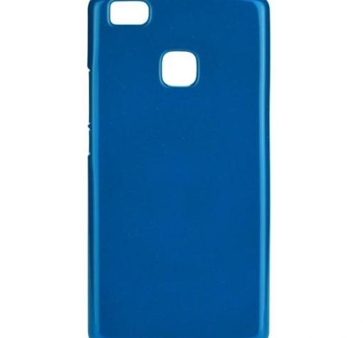 Силиконов калъф / гръб / TPU за Huawei P10 Lite - син / гланц