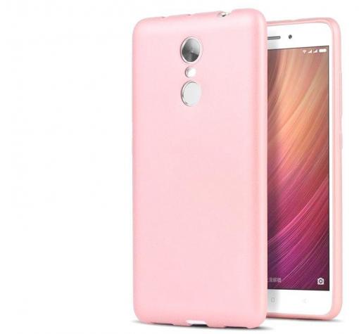 Силиконов калъф / гръб / TPU за Xiaomi Redmi 5 Plus - Rose Gold — снимка 2