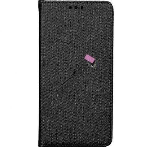 Кожен калъф Flip тефтер Flexi със стойка за Samsung Galaxy A5 2017 A520 - черен / ромбове — снимка 2