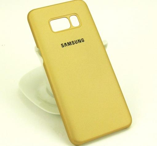 Луксозен твърд гръб за Samsung Galaxy S8 G950 - златен — снимка 2