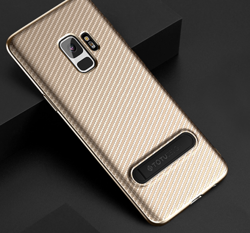 Луксозен гръб TOTU Design Slim Series за Samsung Galaxy S9 Plus G965 - златист