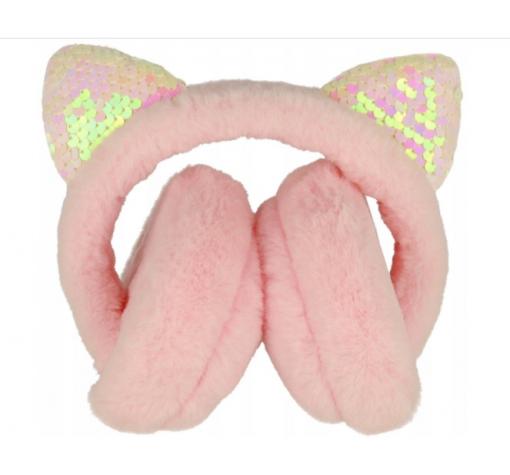 Плюшени стерео слушалки Cat Ears / Stereo Headphones Cat Ears - розови — снимка 2
