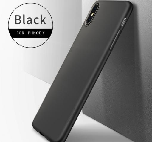 Оригинален силиконов калъф / гръб / TPU X-LEVEL Antislip Series за Apple iPhone X - черен