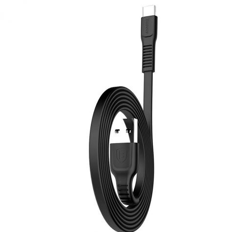 Оригинален Micro USB кабел BASEUS, TOUGH Series, 2A за зареждане и пренос на данни, 2в1, 1m, Samsung, Huawei, Sony, Xiaomi, Nokia, LG, Lenovo, HTC, Alcatel и др. черен — снимка 2