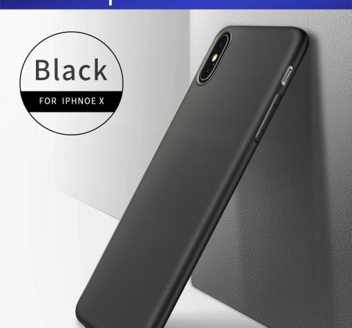 Оригинален силиконов калъф / гръб / TPU X-LEVEL Guardian Series за Apple iPhone X - черен