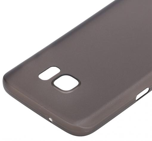 Ултра тънък предпазен твърд гръб TPU Ultra Thin за Samsung Galaxy S7 Edge G935 - черен — снимка 2