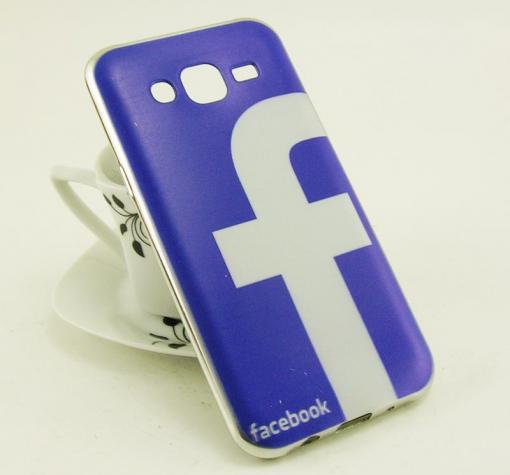 Луксозен ултра тънък силиконов калъф / гръб / TPU Ultra Thin за Samsung Galaxy J5 J500 - Facebook — снимка 2