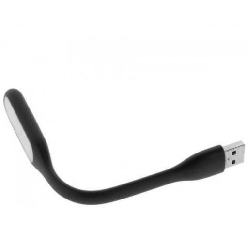 Универсална лед лампа / Mini Usb Led Lamp Flexible - черна — снимка 2