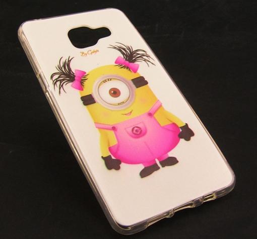 Силиконов калъф / гръб / TPU за Samsung Galaxy A3 2016 A310 -  Girl Minion / момиче миньон — снимка 2