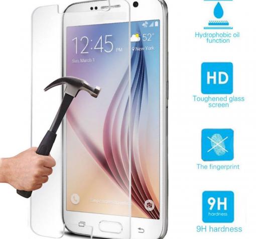 3D full cover Tempered glass screen protector Samsung Galaxy A5 2017 A520 / Извит стъклен скрийн протектор Samsung Galaxy A5 2017 A520 - прозрачен