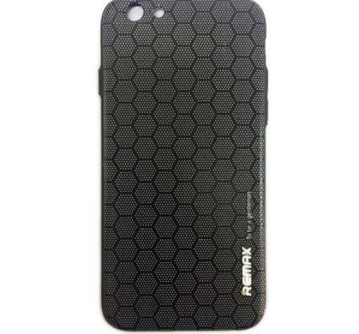 Оригинален гръб REMAX Gentleman за Apple iPhone 7 - черен / кръгове — снимка 2