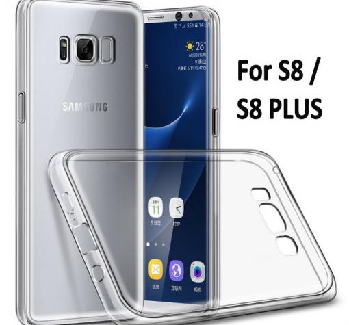 Ултра тънък силиконов калъф / гръб / TPU Ultra Thin за Samsung Galaxy S8 Plus G955 - прозрачен — снимка 2