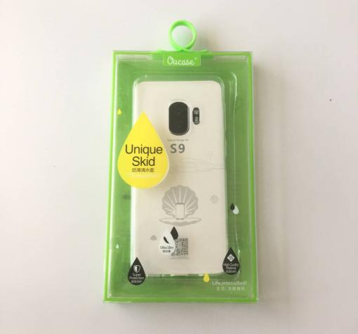 Луксозен силиконов калъф / гръб / TPU Oucase Ultra Slim Series за Samsung Galaxy S9 G960 - прозрачен — снимка 2