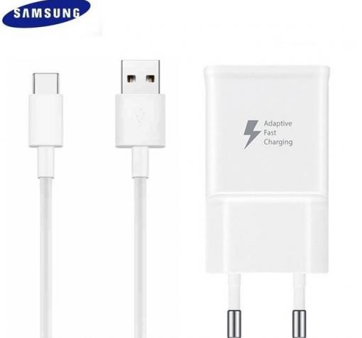 Оригинално зарядно 220V за Samsung Galaxy A8 Plus 2018 A730 / Type C — снимка 3