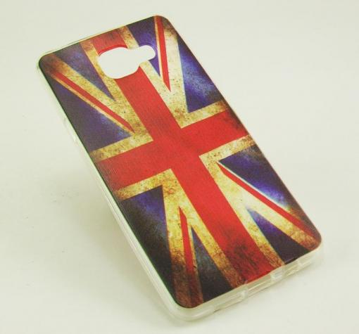Силиконов калъф / гръб / TPU за Samsung Galaxy A3 2016 A310 - Retro British Flag — снимка 2