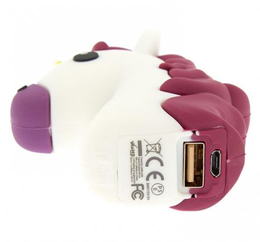 Универсална външна батерия / Universal Power Bank 2.1A Doble USB 8800mAh - Unicorn — снимка 2