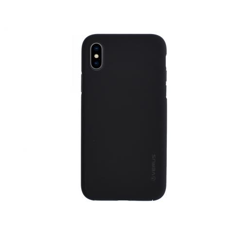 Луксозен твърд гръб 2in1 360° Full Cover за Huawei P40 Lite - черен / 2 части / лице и гръб — снимка 2