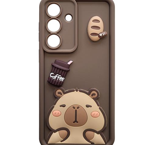 Силиконов 3D case Samsung Galaxy A17 5G / Samsung A26 capybara / Капибара — снимка 3