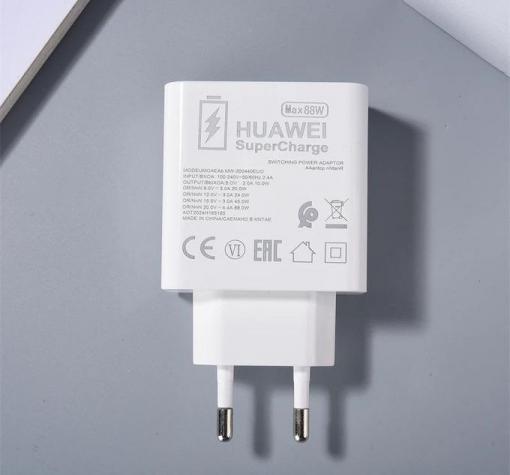 Оригинално бързо зарядно комплект с кабел за Huawei / Super Fast Charging 88W Type-C / Type-C 6A — снимка 3