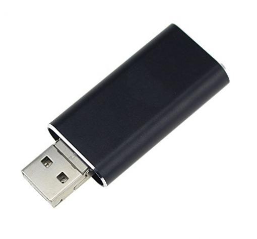 USB Flash памет 4in1 OTG / Type C / Micro USB / iPhone / Android - 64GB / черен — снимка 3