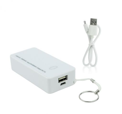 Външна батерия ST-508 5600mAh / Power Bank ST-508 Portable External Battery Charger 5600mAh - бяла — снимка 2