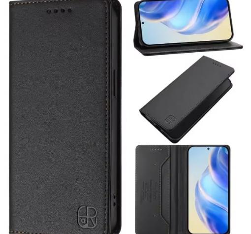 Кожен калъф Flip тефтер Magnetic Book Pro със стойка за Samsung Galaxy A26 5G - черен