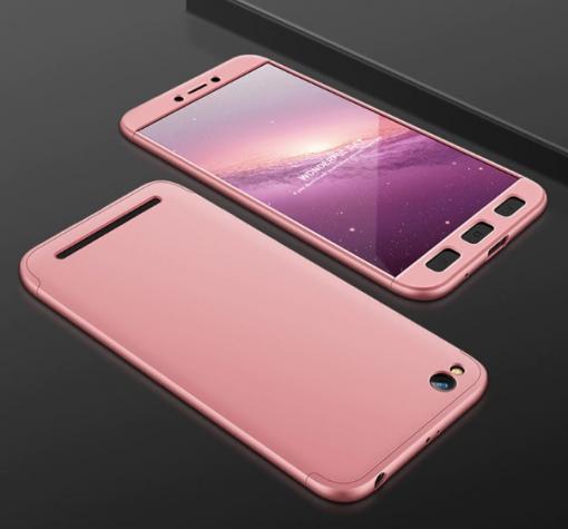 Твърд гръб Magic Skin 360° FULL за Xiaomi Redmi 5A - Rose Gold